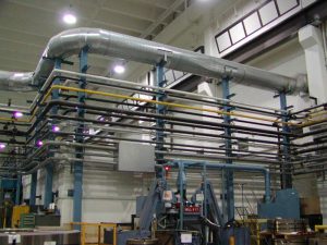 custom metal fabrication pipe system