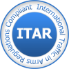 ITAR compliant international traffic in arms regulations seal